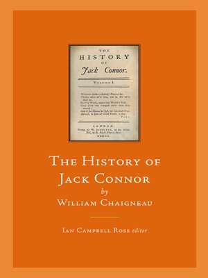 cover image of The History of Jack Connor